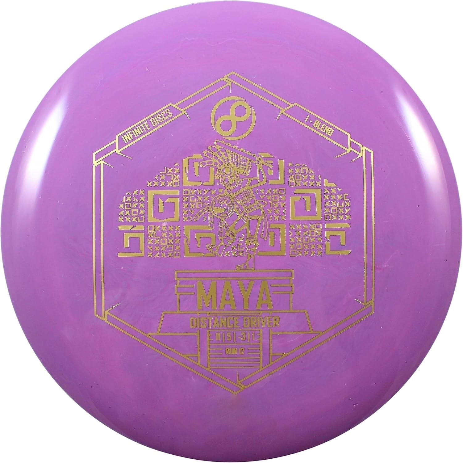 Infinite Discs Maya I-Blend Purple Disc Golf Disc